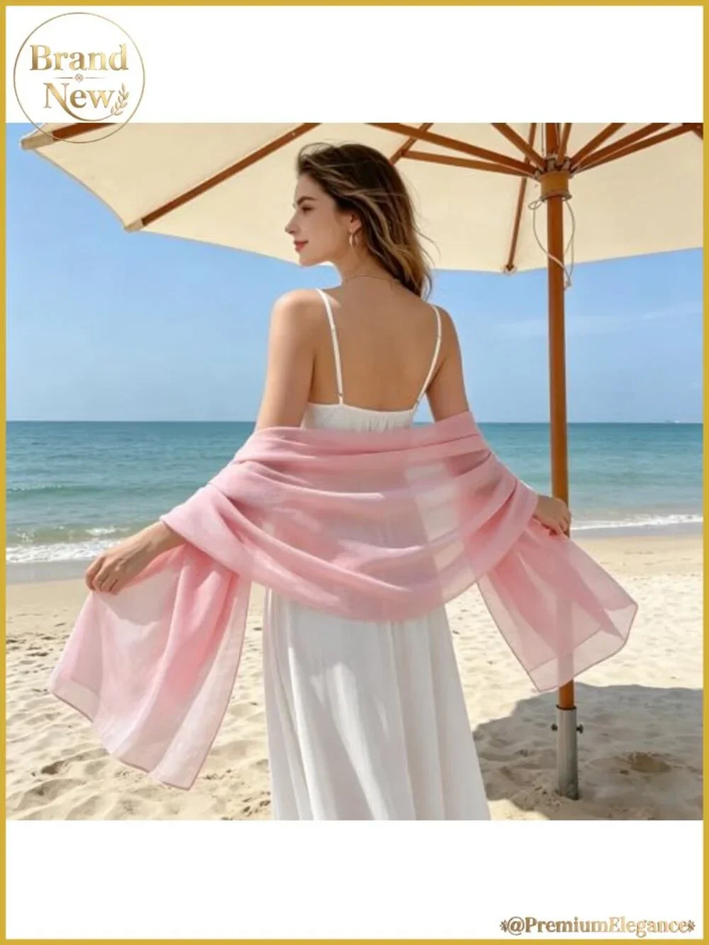 Womens Chiffon Long Scarf Lightweight Shawl Wrap Headscarf